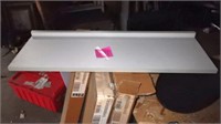 4-White Pressed Board Shelves (NIB) G
