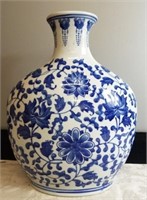 BLUE AND WHITE VASE