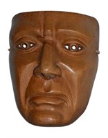 M. AQUINO - Carved Huaconada Dance Mask