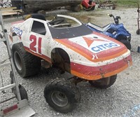 (AB) NASCAR Citgo Lifted Go Cart.