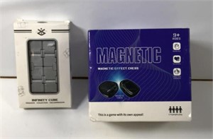 New Infinity Cube & Magnetic Chess Toy