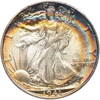 50C 1941-S PCGS MS64