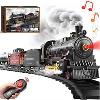 Remote Control Train Toy With Steam *NEW