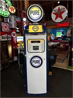 6.8ft Tall National Pure Oil Gas Pump