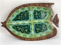 Vintage Treasure Craft Ceramic Divided Fish