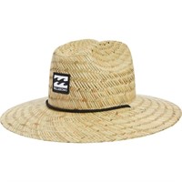 Billabong mens Classic Straw Lifeguard Sun Hat,