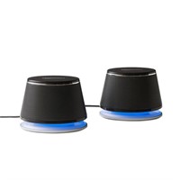 Amazon Basics USB Plug-n-Play Computer 2 Speakers
