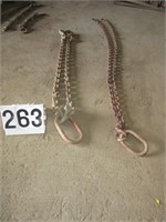 2 Tow Hooks with Center Shackle