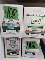 4 Hess Trucks. 1996 - 1999. Second Floor