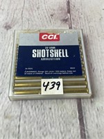 22 WMR Shotshells ammunition