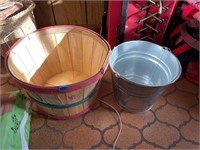 Apple Basket and Bucket