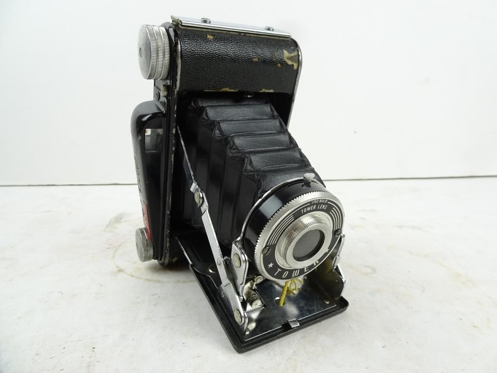 Vintage Tower Brand Folding Camera