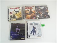 Qty of 6 PS3 Games, Good Condition