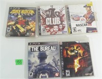 Qty of 5 PS3 Games, Good Condition