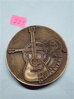 Nashville Music City Belt Buckle