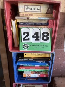 2 Crates of Books Lot #1