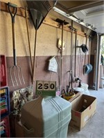 Garage Wall Clean Out - Lawn Tools & More