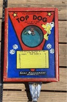 Vintage ''Top Dog '' Dice Game