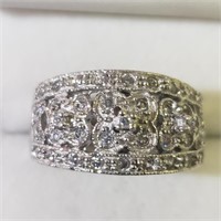 $200 Silver CZ Ring