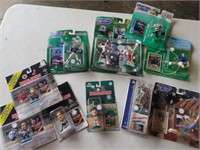 BOX OF PACKAGED SPORTS FIGURES