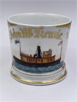 Tugboat Porcelain Occupational Shaving Mug