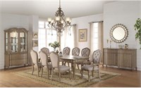 Acme Chelmsford Antique Taupe Dining Table