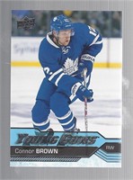 CONNOR BROWN 2016-17 UD YOUNG GUNS ROOKIE #204