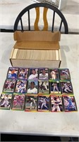 Lot of baseball cards set may not be complete.
