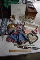 Lot of Home Decor (Including Happy Hearts)