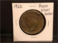 1922 Peace Dollar