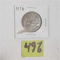1970 Canadian $1.00 coin
