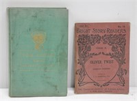 Antique 1936 Tom Sawyer & Oliver Twist Books
