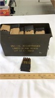 30 cal cartridges M1909 unknown amount in ammo