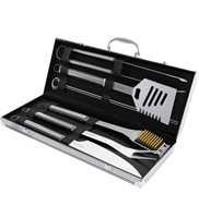 7 pc stainless steel bbq grilling set