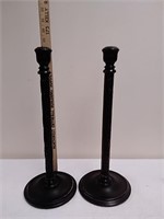 18-in tall candle holders