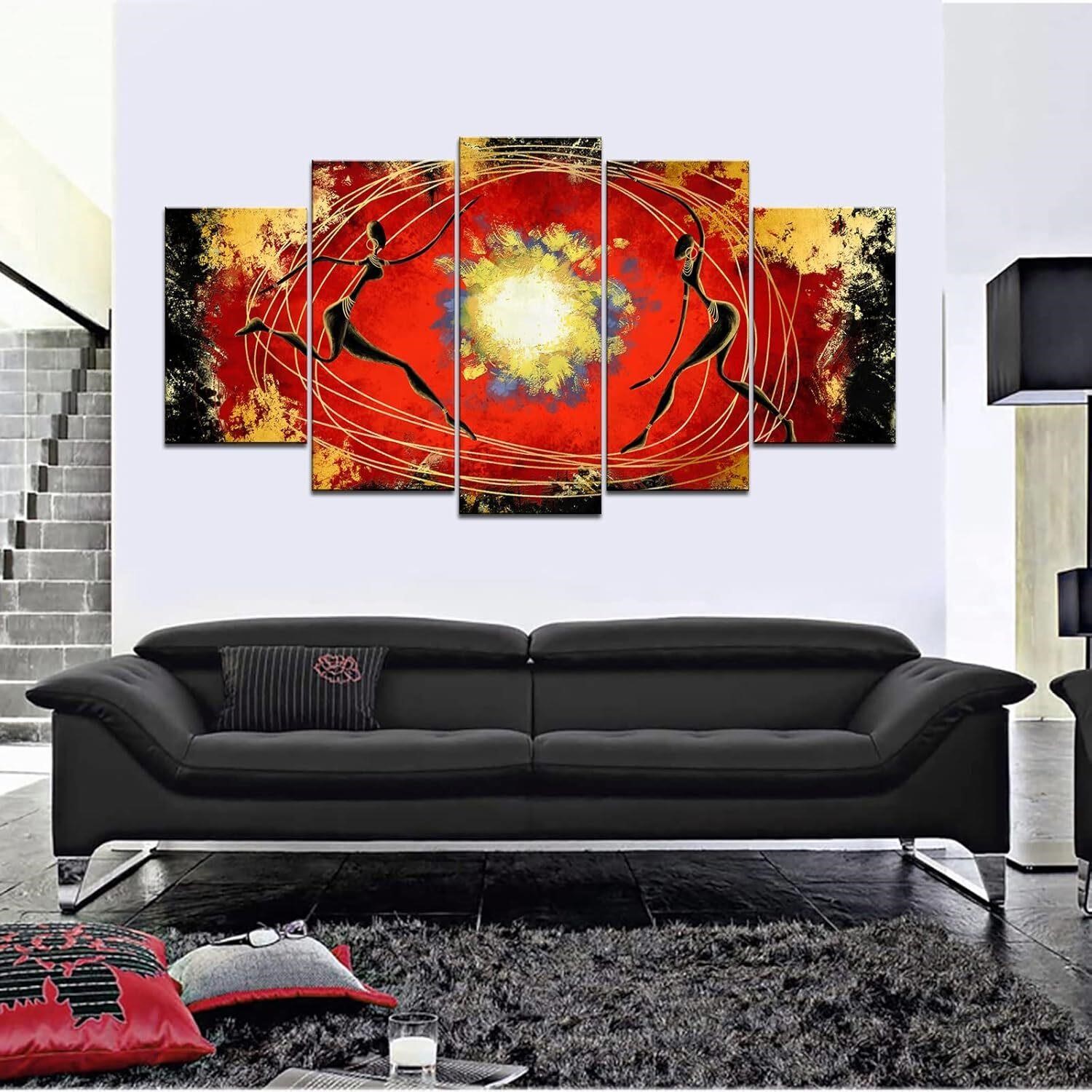 RyounoArt African American Canvas Wall Art