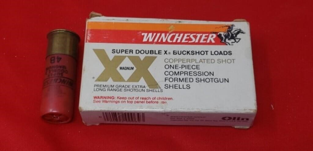 Winchester 4Buck Shot 5Round Ammo