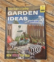 1959 Better Homes & Gardens Garden Ideas Book