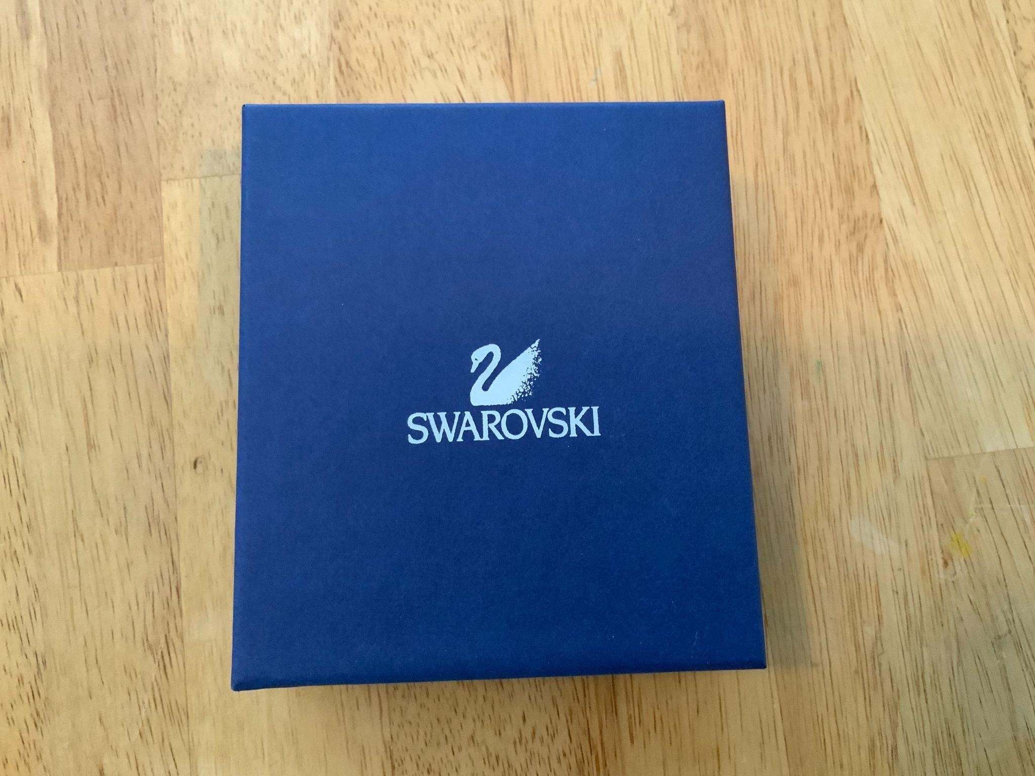 SWAROVSKI 2004 SWIRL ORNAMENT In ORIGINAL BOX RARE