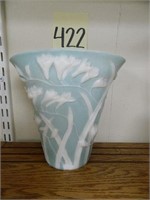 Phoenix Glass Sculptured Artware Vase