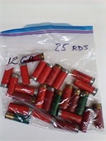 12 ga 25 rds