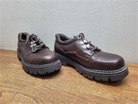 BATA Mens Brown LEATHER Shoes Sz 9
