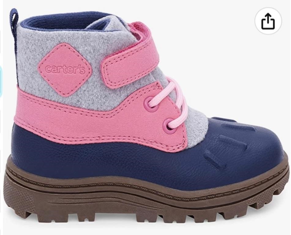 Carters Pink Toddler Duck Boots