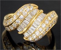 18kt Gold 1.02 ct Brilliant Natural Diamond Ring