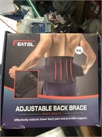 adjustable back brace