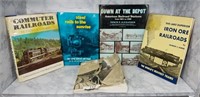 5 Railroad Reference Books 50s - 60s