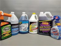 Household Cleaners ++ (some partially used)