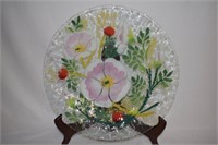 An Enamel Glass Plate