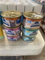 6 CANS CAT FOOD