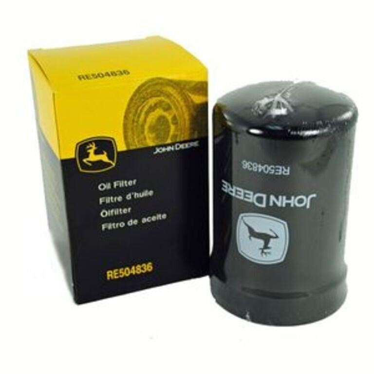 John Deere Engine Oil Filter - RE504836 $48.81